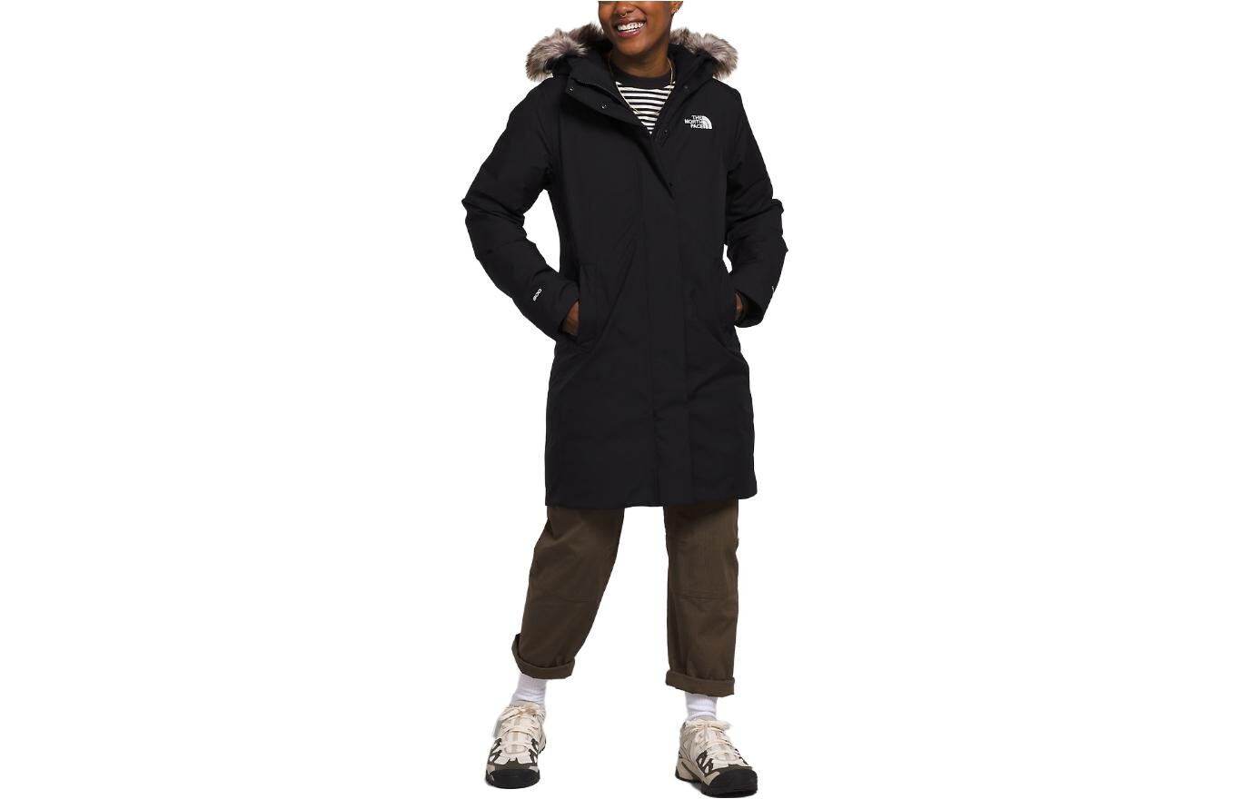 Пальто-парка женское черное The North Face
Пальто-парка женское черное The North Face