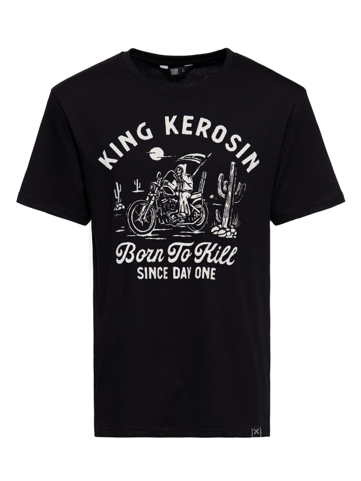 Футболка King Kerosin Born To Kill черного цвета King Kerosin, Черный, Футболка King Kerosin Born To Kill черного цвета King Kerosin
Футболка King Kerosin Born To Kill черного цвета King Kerosin, Черный, Футболка King Kerosin Born To Kill черного цвета King Kerosin