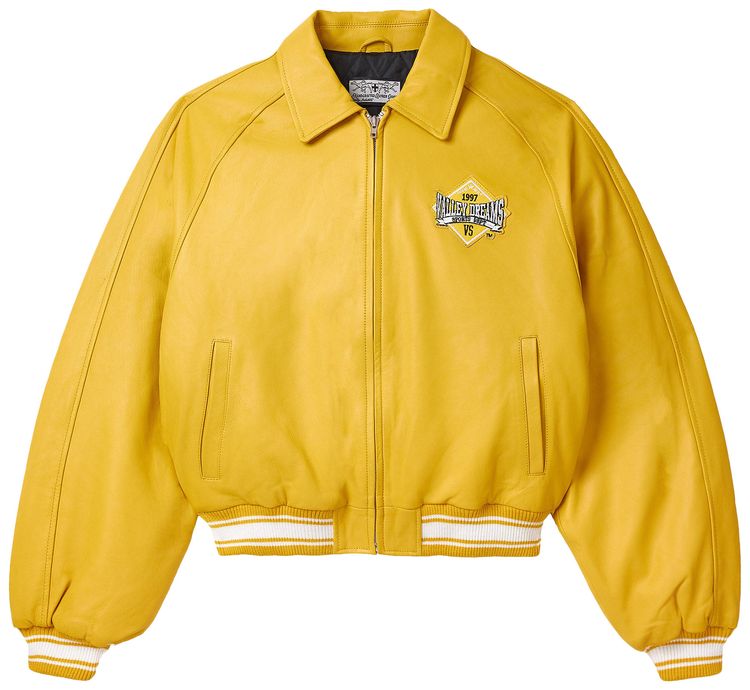 Желтая куртка-бомбер Vale Forever
Желтая куртка-бомбер Vale Forever