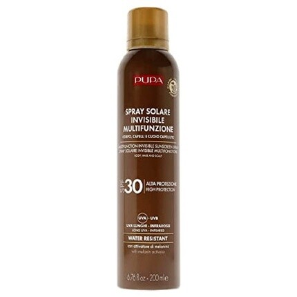 Milano Многофункциональный невидимый водостойкий солнцезащитный спрей Spf 30, 6,7 унций, Pupa
Milano Многофункциональный невидимый водостойкий солнцезащитный спрей Spf 30, 6,7 унций, Pupa