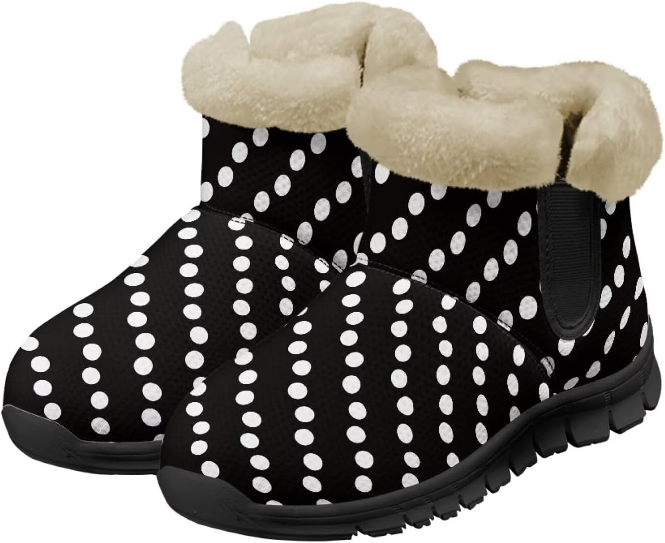 Зимние сапоги Noprintge для женщин и мужчин, мягкие с уютной плюшевой подкладкой, нескользящие теплые ботинки, белый
Зимние сапоги Noprintge для женщин и мужчин, мягкие с уютной плюшевой подкладкой, нескользящие теплые ботинки, белый