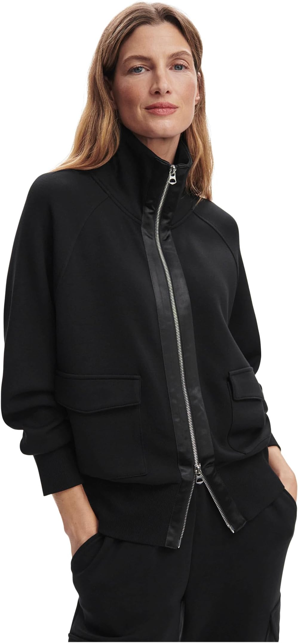 Свитер Varley Women's Roxbury Zip Through, Black
Свитер Varley Women's Roxbury Zip Through, Black