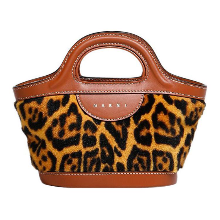 Тропикалия Кожаная Сумка Через Плечо, Мини Сумка Кроссбоди, Женская Сумка Леопардовый Принт MARNI
Тропикалия Кожаная Сумка Через Плечо, Мини Сумка Кроссбоди, Женская Сумка Леопардовый Принт MARNI