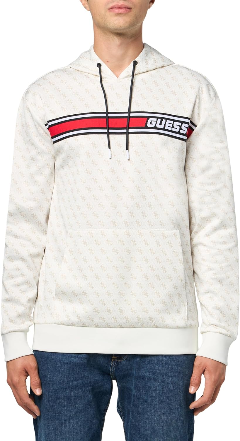 Толстовка с капюшоном Guess мужская Eco New Korbin, 4G Aop Pure White
Толстовка с капюшоном Guess мужская Eco New Korbin, 4G Aop Pure White