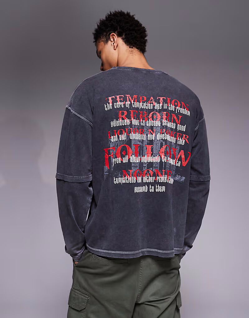 Футболка большого размера с длинными рукавами и надписью «Принципы жизни» черного цвета Liquor N Poker, Черный, Футболка большого размера с длинными рукавами и надписью «Принципы жизни» черного цвета Liquor N Poker
Футболка большого размера с длинными рукавами и надписью «Принципы жизни» черного цвета Liquor N Poker, Черный, Футболка большого размера с длинными рукавами и надписью «Принципы жизни» черного цвета Liquor N Poker