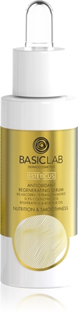Антиоксидантная масляная сыворотка для лица BasicLab Dermocosmetics Esteticus, 6% Vitamin C 30 ml
Антиоксидантная масляная сыворотка для лица BasicLab Dermocosmetics Esteticus, 6% Vitamin C 30 ml