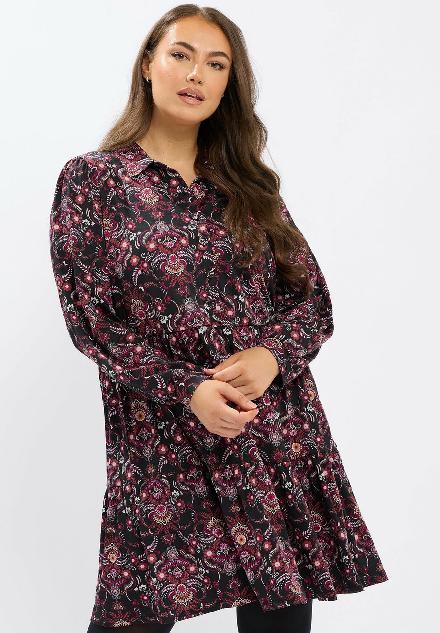 Платье Yours Clothing Shirt dress, Black
Платье Yours Clothing Shirt dress, Black