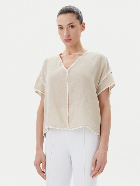 Блузка свободного кроя RP5LE004 Icona, бежевый
Блузка свободного кроя RP5LE004 Icona, бежевый