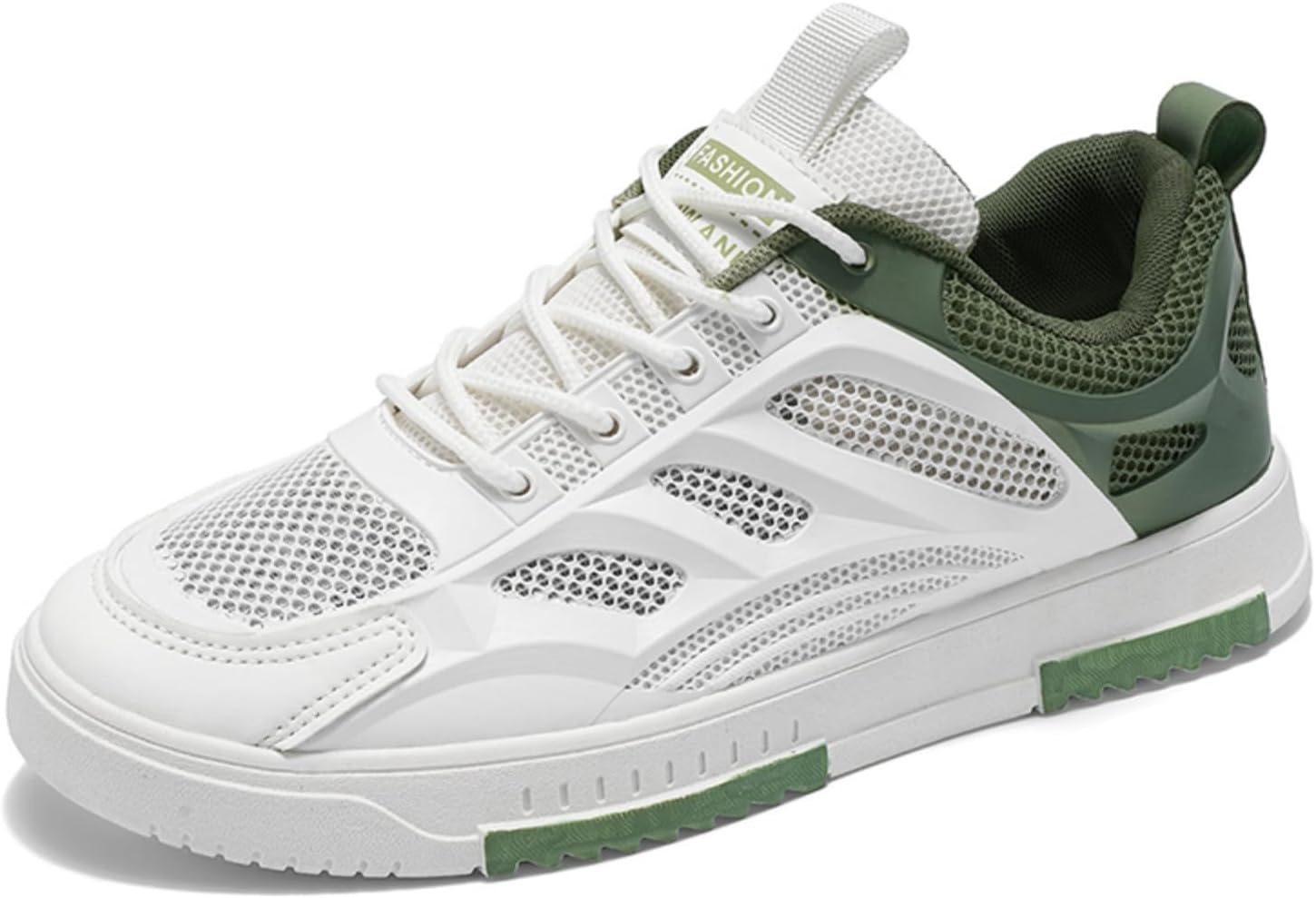 Модные мужские кроссовки Kpdwfms, дышащие и стильные повседневные ботинки - идеально подходят для прогулок по городу, отдыха и повседневной носки, белый/зеленый
Модные мужские кроссовки Kpdwfms, дышащие и стильные повседневные ботинки - идеально подходят для прогулок по городу, отдыха и повседневной носки, белый/зеленый