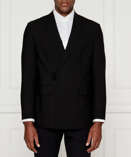 Элегантный шерстяной пиджак Ганса Regular fit Hugo, черный
Элегантный шерстяной пиджак Ганса Regular fit Hugo, черный