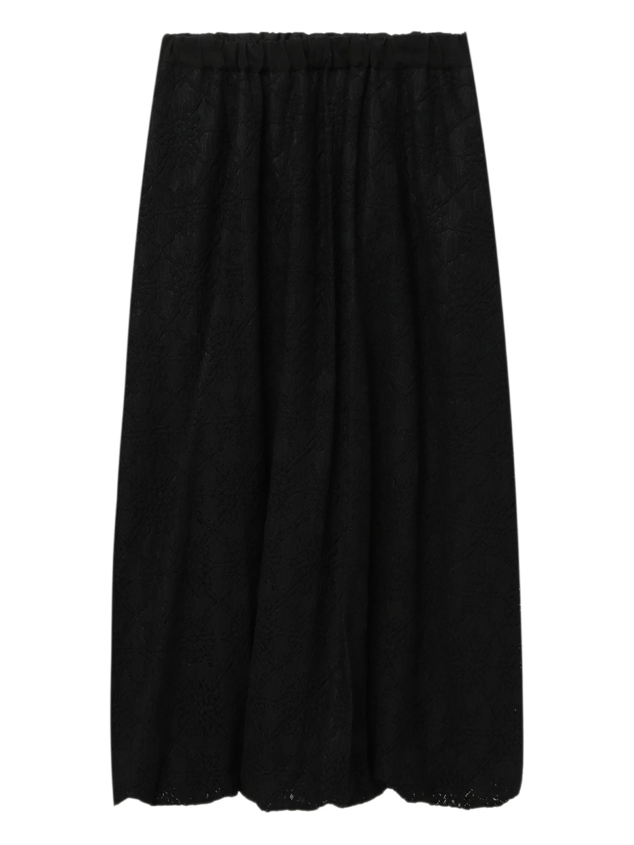 Кружевная юбка с эластичным поясом Y'S, черный
Кружевная юбка с эластичным поясом Y'S, черный