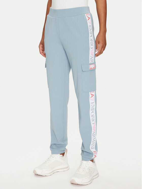 Спортивные брюки стандартного кроя Ea7 Emporio Armani, синий
Спортивные брюки стандартного кроя Ea7 Emporio Armani, синий