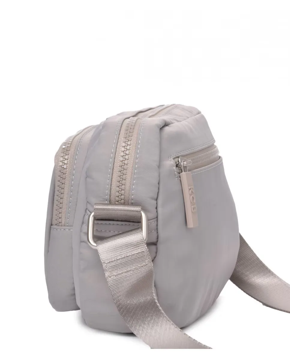 Маленькая женская сумка через плечо с передним карманом Kcb, светло-серый
Маленькая женская сумка через плечо с передним карманом Kcb, светло-серый