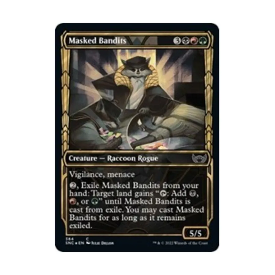 CCG Бандиты в масках (Позолоченная фольга) (C) (Фольга), MTG - Streets of New Capenna
CCG Бандиты в масках (Позолоченная фольга) (C) (Фольга), MTG - Streets of New Capenna