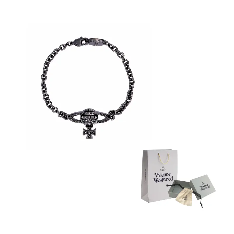 Vivienne Westwood Мэйфэйр черный хрустальный браслет
Vivienne Westwood Мэйфэйр черный хрустальный браслет