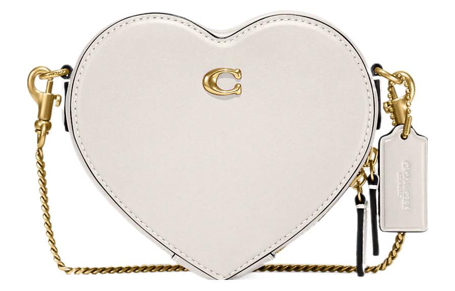 COACH Кожаная сумка через плечо миниатюрная женская белая
COACH Кожаная сумка через плечо миниатюрная женская белая