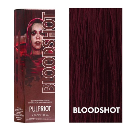 Полуперманентный цветной пигмент Bloodshot, 4 жидких унции Pulp Riot 
Полуперманентный цветной пигмент Bloodshot, 4 жидких унции Pulp Riot
