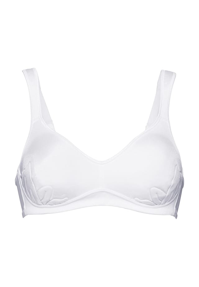 Мягкий бюстгальтер "ультразвук" без косточек широкие бретели пояс под грудью Speidel, белый
Мягкий бюстгальтер "ультразвук" без косточек широкие бретели пояс под грудью Speidel, белый