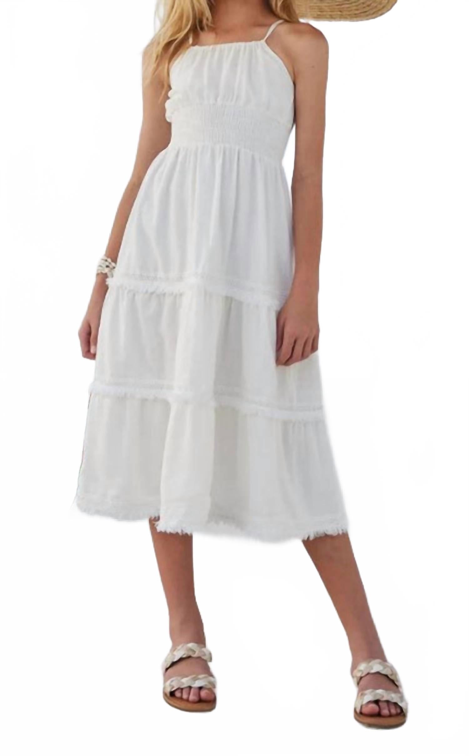 Детское платье Anais в белом цвете LITTLE PEIXOTO
Детское платье Anais в белом цвете LITTLE PEIXOTO