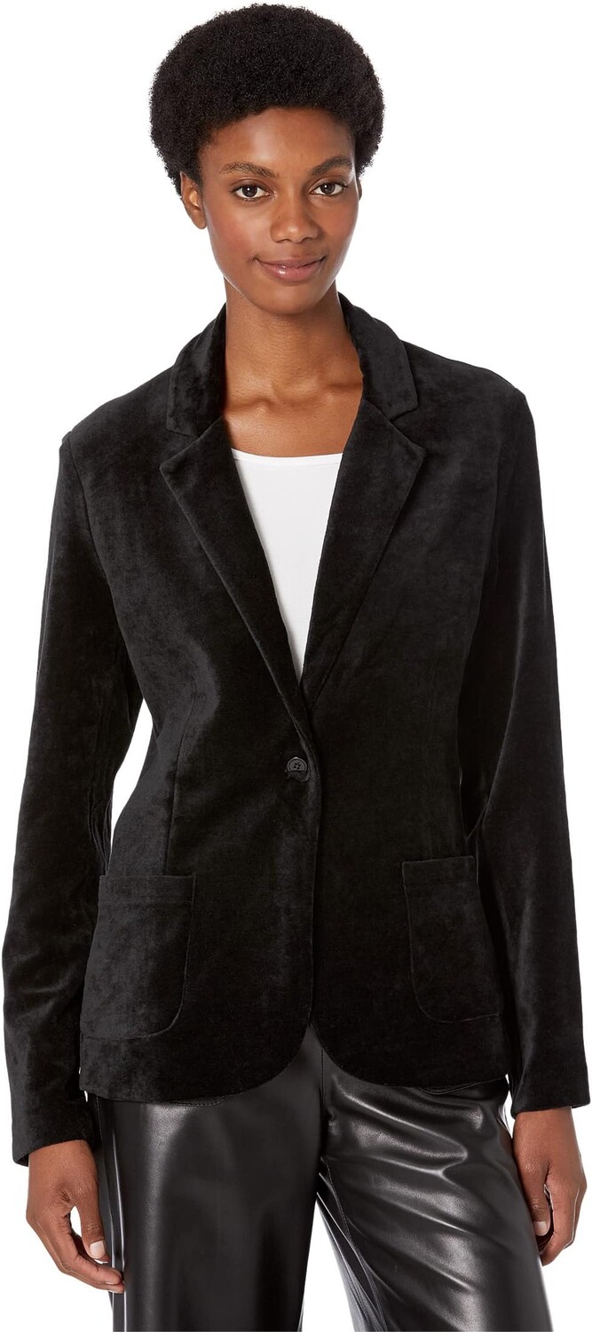 Блейзер Majestic Filatures Velour One-Button Blazer, цвет Noir
Блейзер Majestic Filatures Velour One-Button Blazer, цвет Noir