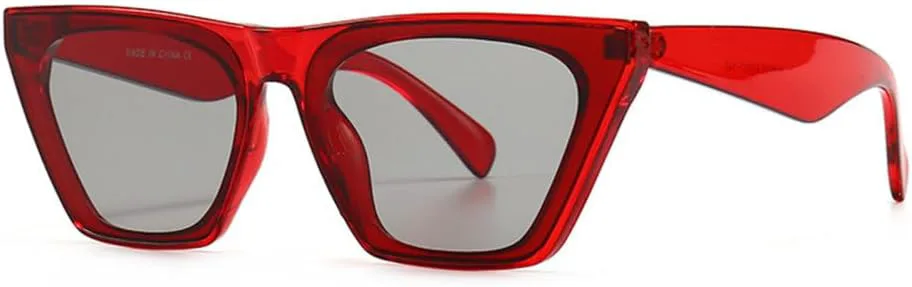 Ретро-солнцезащитные очки «кошачий глаз» для женщин, модные розово-желтые солнцезащитные очки с защитой от УФ-излучения UV400 для мужчин MUTYNE, Red Light Gray
Ретро-солнцезащитные очки «кошачий глаз» для женщин, модные розово-желтые солнцезащитные очки с защитой от УФ-излучения UV400 для мужчин MUTYNE, Red Light Gray