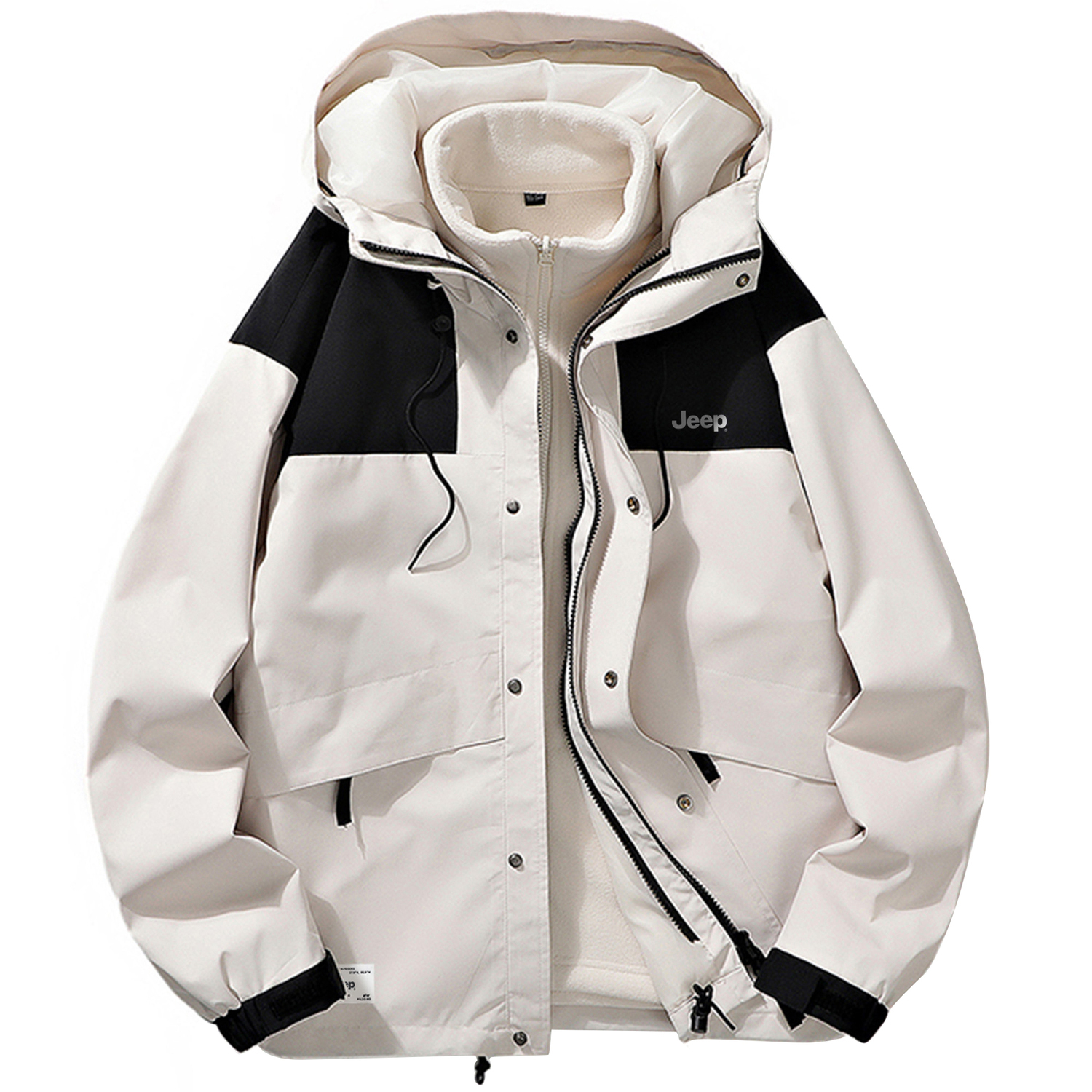 Jeep Ветрозащитная термоутепленная водоотталкивающая куртка унисекс, Ivory White
Jeep Ветрозащитная термоутепленная водоотталкивающая куртка унисекс, Ivory White