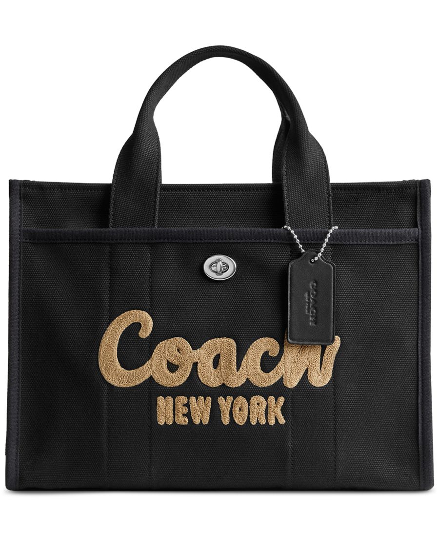 Сумка-тоут Cargo Medium из парусины COACH, Black
Сумка-тоут Cargo Medium из парусины COACH, Black
