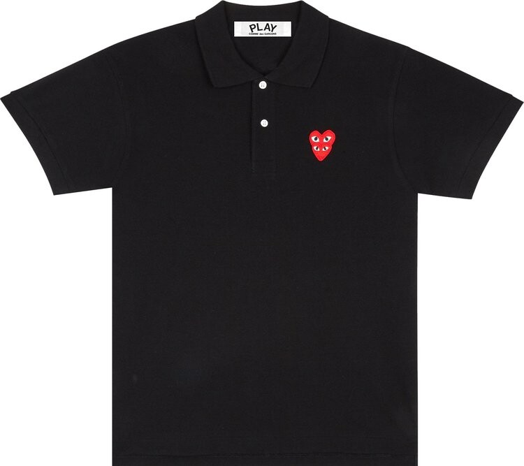 Поло Comme des Garçons PLAY Polo 'Black', черный
Поло Comme des Garçons PLAY Polo 'Black', черный