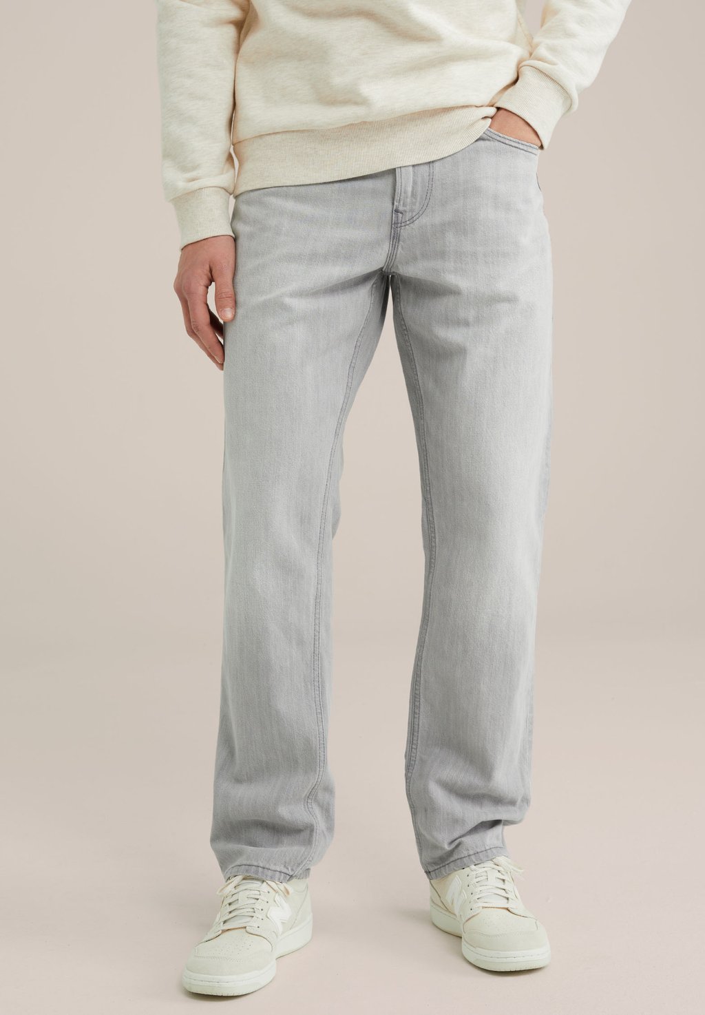 Джинсы прямого кроя WE Fashion, светло-серый
Джинсы прямого кроя WE Fashion, светло-серый