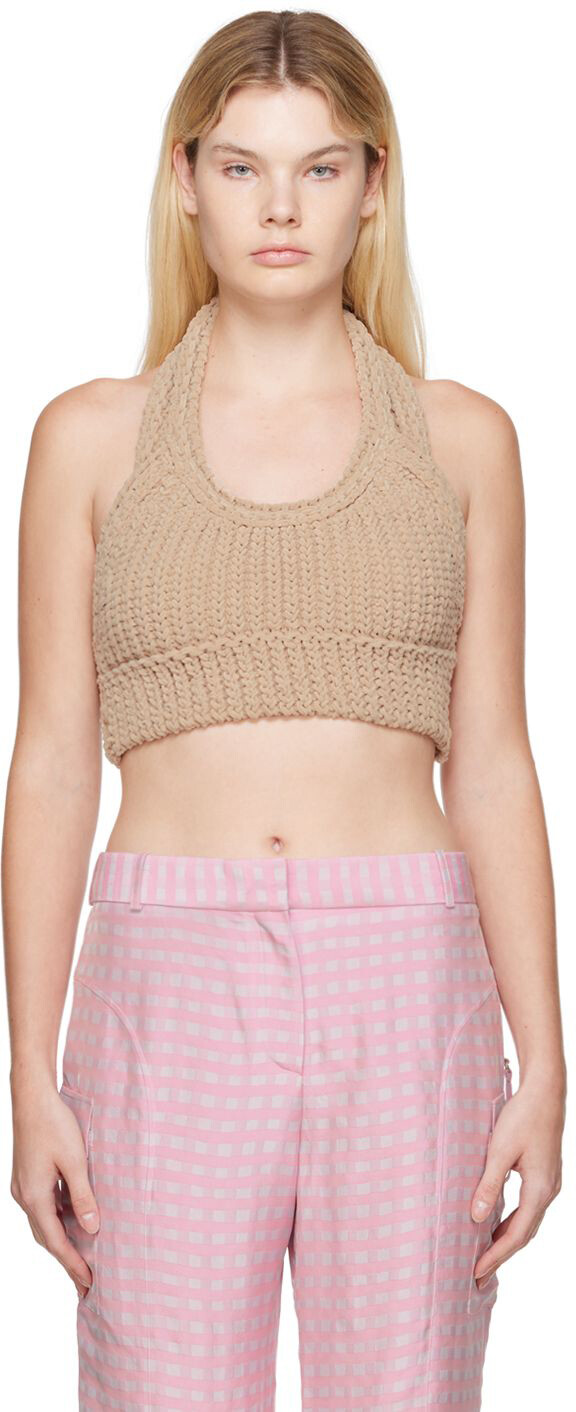 Бежевая майка 'La Maille Nuvola' Jacquemus
Бежевая майка 'La Maille Nuvola' Jacquemus