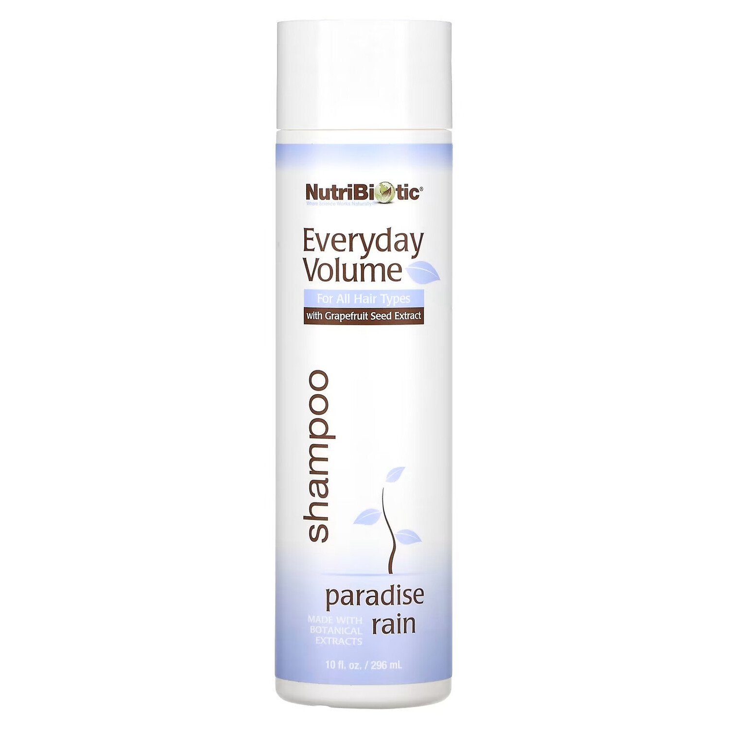 NutriBiotic, Шампунь для ежедневного увеличения объема, Paradise Rain, 296 мл (10 жидк. Унций)
NutriBiotic, Шампунь для ежедневного увеличения объема, Paradise Rain, 296 мл (10 жидк. Унций)
