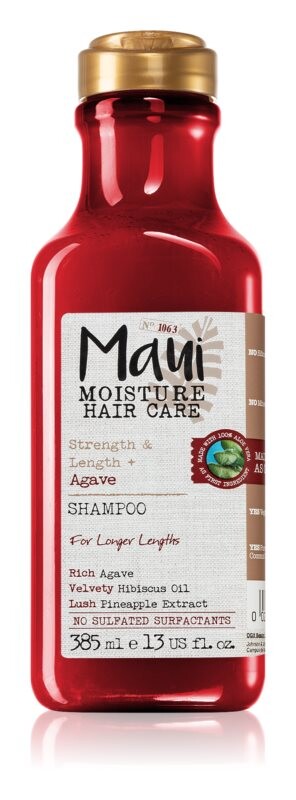 Укрепляющий шампунь для обесцвеченных волос Maui Moisture Strength & Lenght + Agave
Укрепляющий шампунь для обесцвеченных волос Maui Moisture Strength & Lenght + Agave