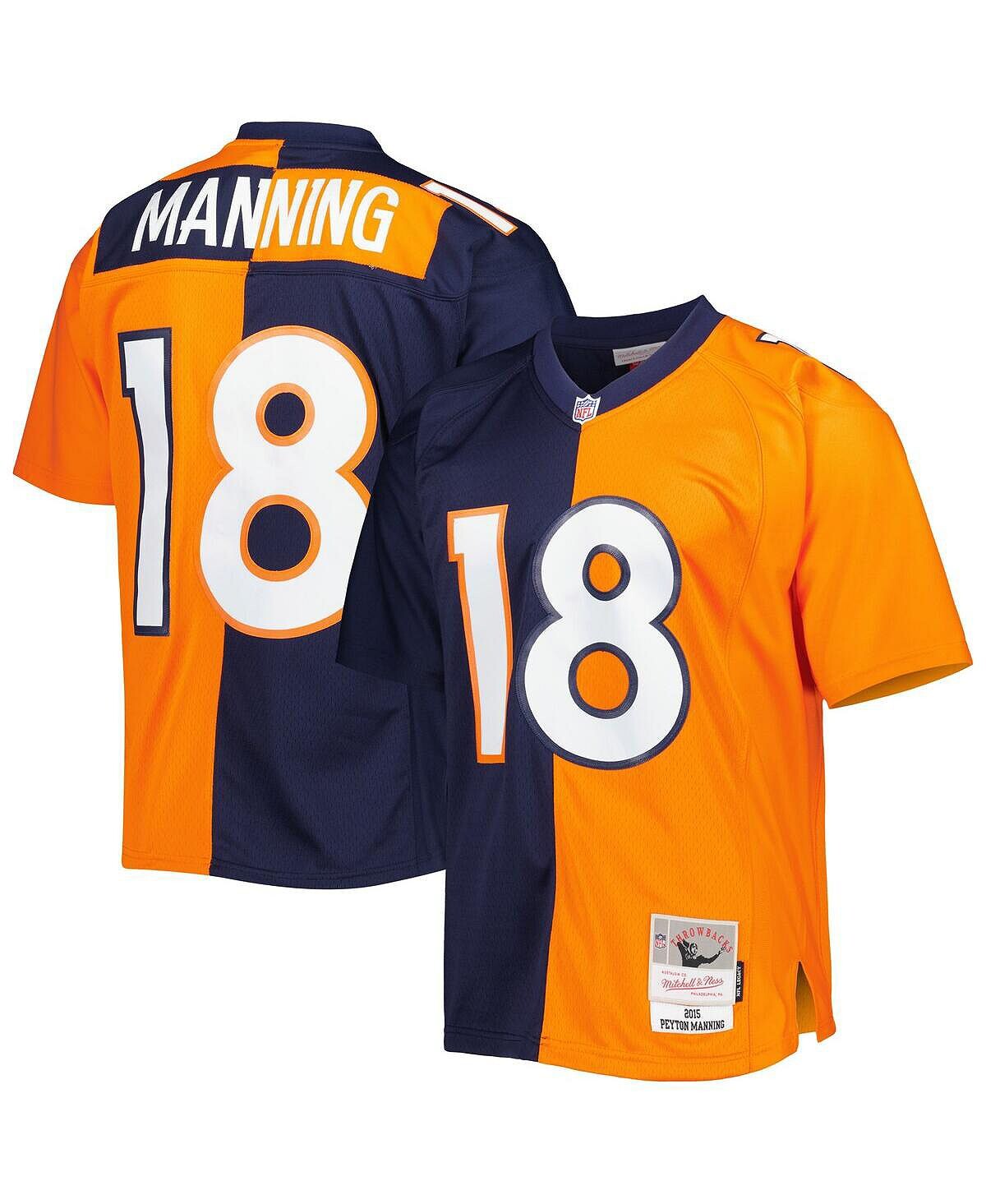 Мужская футболка peyton manning navy, orange denver broncos 2015 split legacy, копия джерси Mitchell & Ness, мульти
Мужская футболка peyton manning navy, orange denver broncos 2015 split legacy, копия джерси Mitchell & Ness, мульти