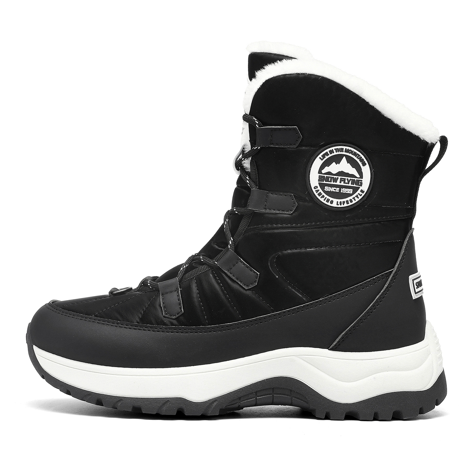 SNOW FLYING Зимние тактические ботинки Короткие снежные ботинки Унисекс Черные, цвет Black
SNOW FLYING Зимние тактические ботинки Короткие снежные ботинки Унисекс Черные, цвет Black