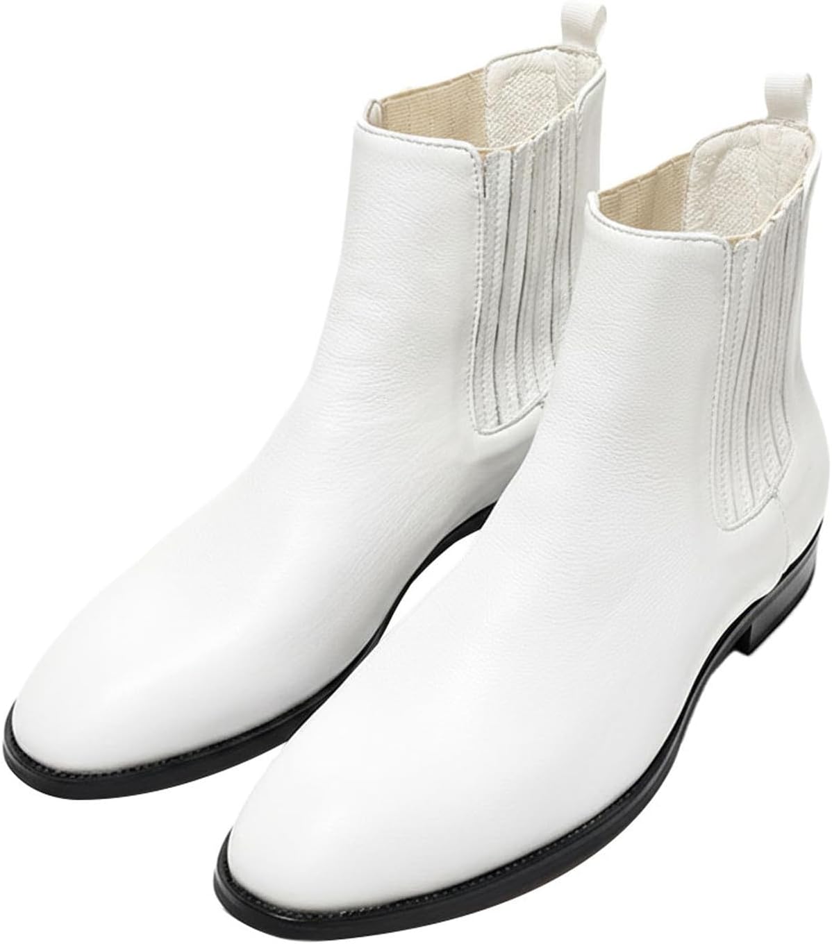 Мужские ботинки Santimon из натуральной кожи Chelsea - ботинки на каждый день и для официальных мероприятий с эластичными вставками, классический носок миндальной формы для делового стиля и вечеринок, свадеб и выпускных, белый
Мужские ботинки Santimon из натуральной кожи Chelsea - ботинки на каждый день и для официальных мероприятий с эластичными вставками, классический носок миндальной формы для делового стиля и вечеринок, свадеб и выпускных, белый