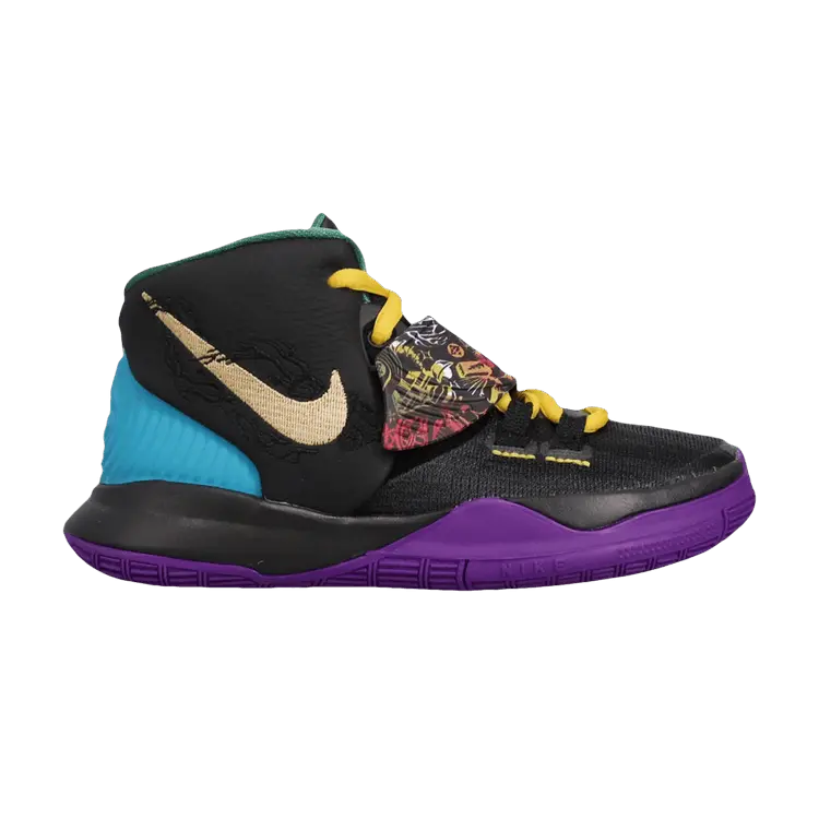 Кроссовки Nike Kyrie 6 PS 'Chinese New Year', черный
Кроссовки Nike Kyrie 6 PS 'Chinese New Year', черный