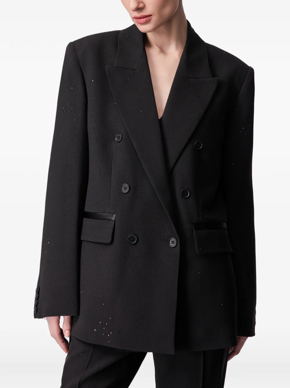 Пиджак с кружевной отделкой Article Ten, черный
Пиджак с кружевной отделкой Article Ten, черный