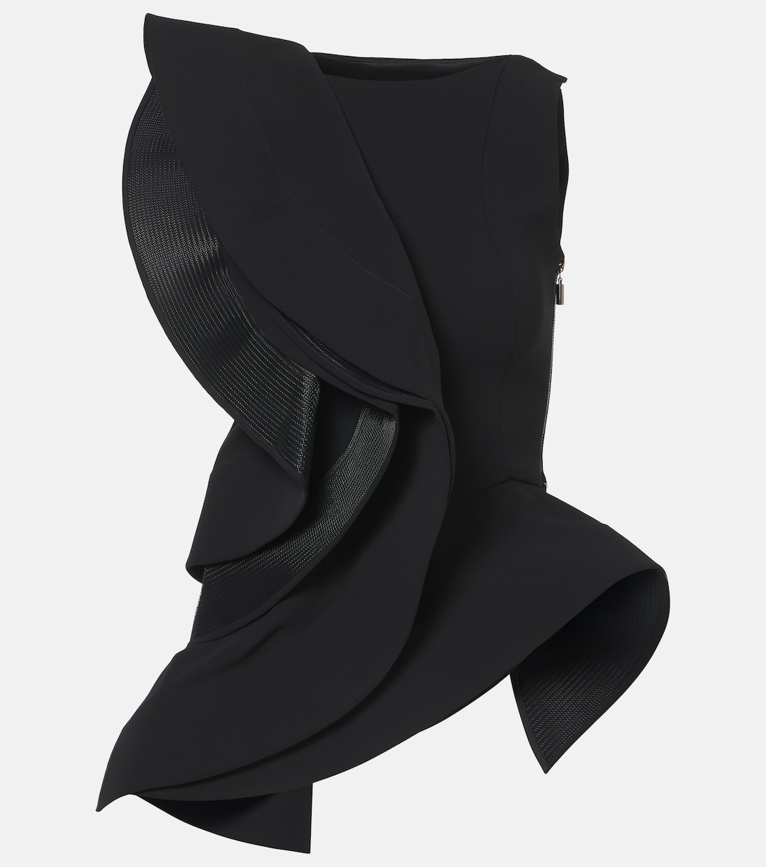 Топ с рюшами Maticevski, черный
Топ с рюшами Maticevski, черный