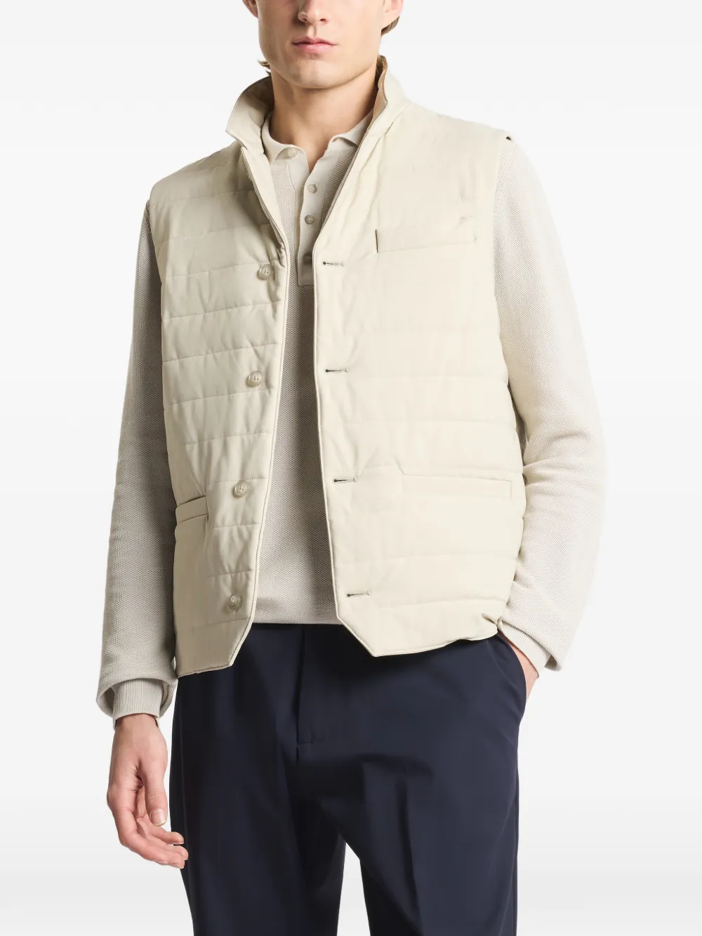 Стеганый жилет Fay, бежевый
Стеганый жилет Fay, бежевый