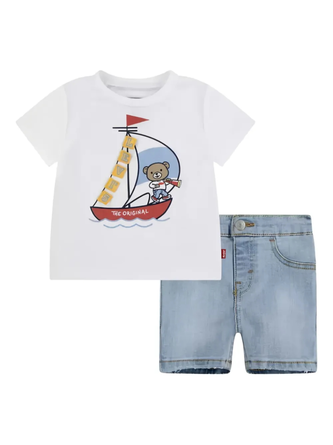 Комплект шорт с логотипом Levi's Kids, синий
Комплект шорт с логотипом Levi's Kids, синий