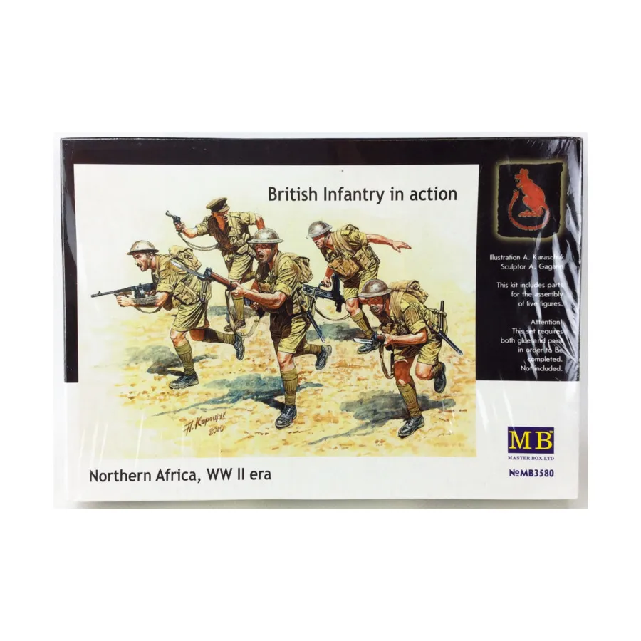 Британская пехота в действии – Северная Африка, Battles in Northern Africa Series (1:35) (Master Box)
Британская пехота в действии – Северная Африка, Battles in Northern Africa Series (1:35) (Master Box)