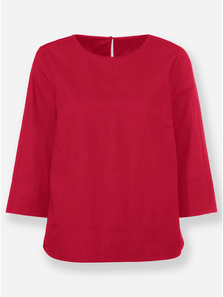 Хлопковая блузка красного цвета Heine
Хлопковая блузка красного цвета Heine