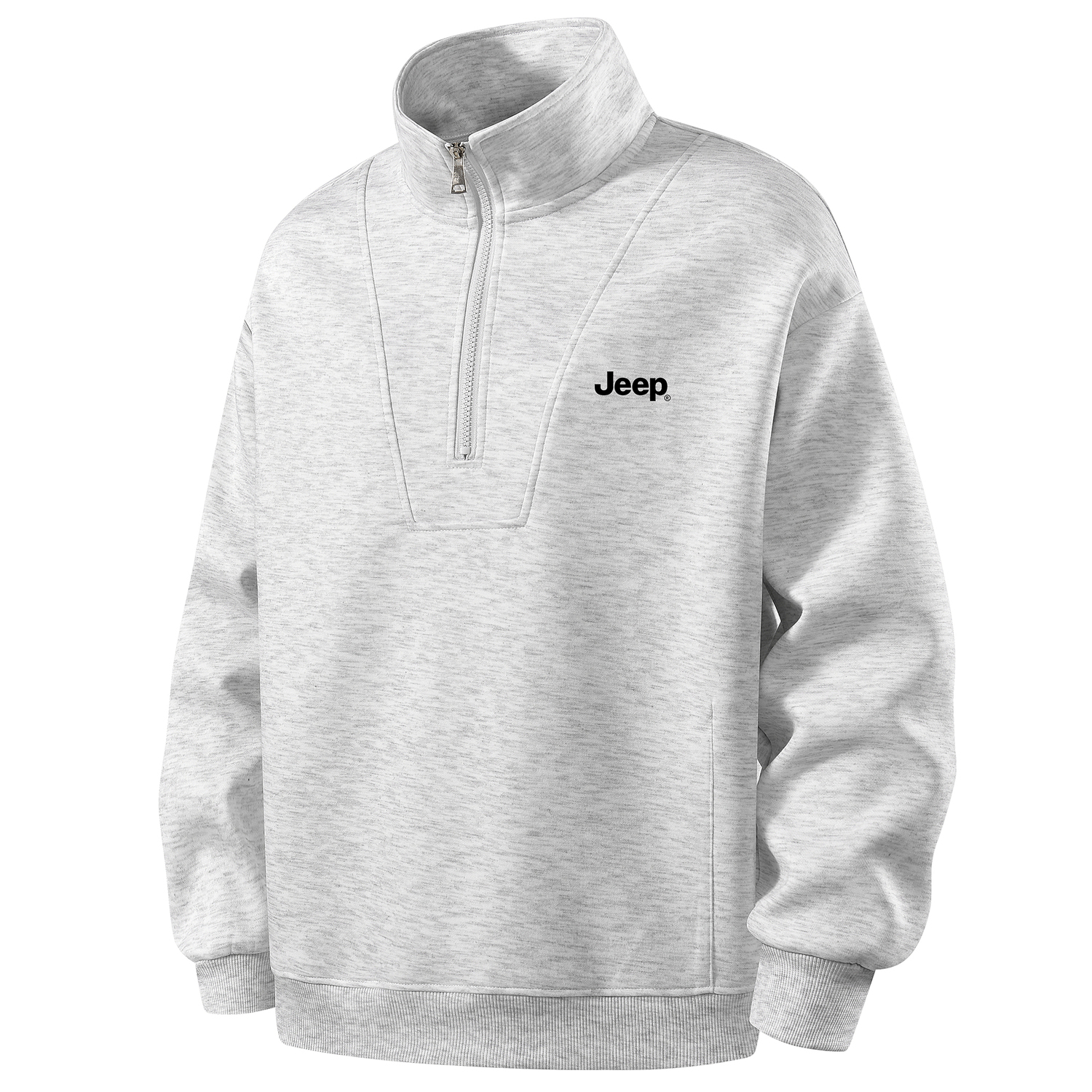 Свитшот Unisex Stand Collar Moderate Regular Jeep, белый heather серый
Свитшот Unisex Stand Collar Moderate Regular Jeep, белый heather серый