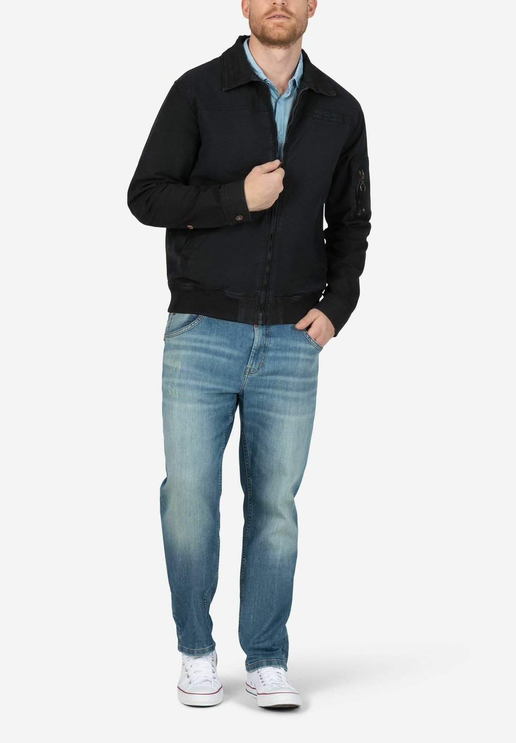 Куртка-бомбер BIKER-MIT STRETCH BLOUSON TIMEZONE, синий
Куртка-бомбер BIKER-MIT STRETCH BLOUSON TIMEZONE, синий