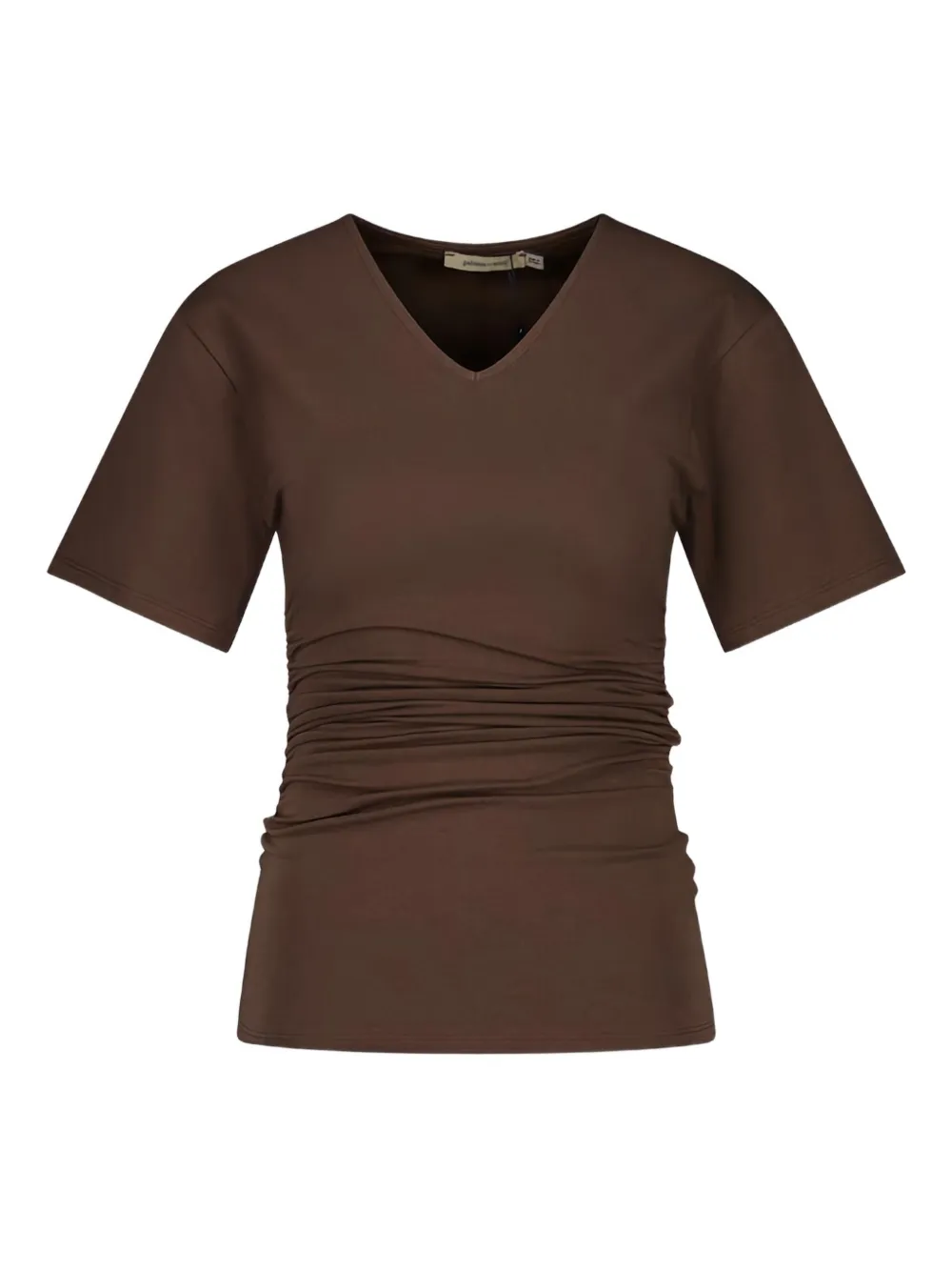 Футболка с V-образным вырезом и присборенной отделкой Paloma Wool, коричневый
Футболка с V-образным вырезом и присборенной отделкой Paloma Wool, коричневый