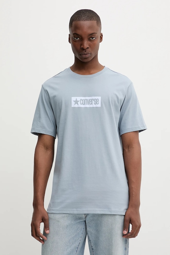 Хлопковая футболка Converse, синий
Хлопковая футболка Converse, синий