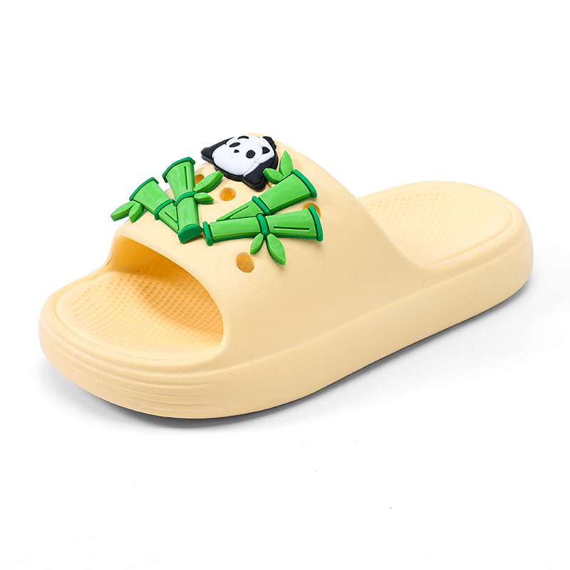 Детские тапочки с противоскользящей подошвой, износостойкие и дышащие ABC KIDS, желтый/кремовый 
Детские тапочки с противоскользящей подошвой, износостойкие и дышащие ABC KIDS, желтый/кремовый