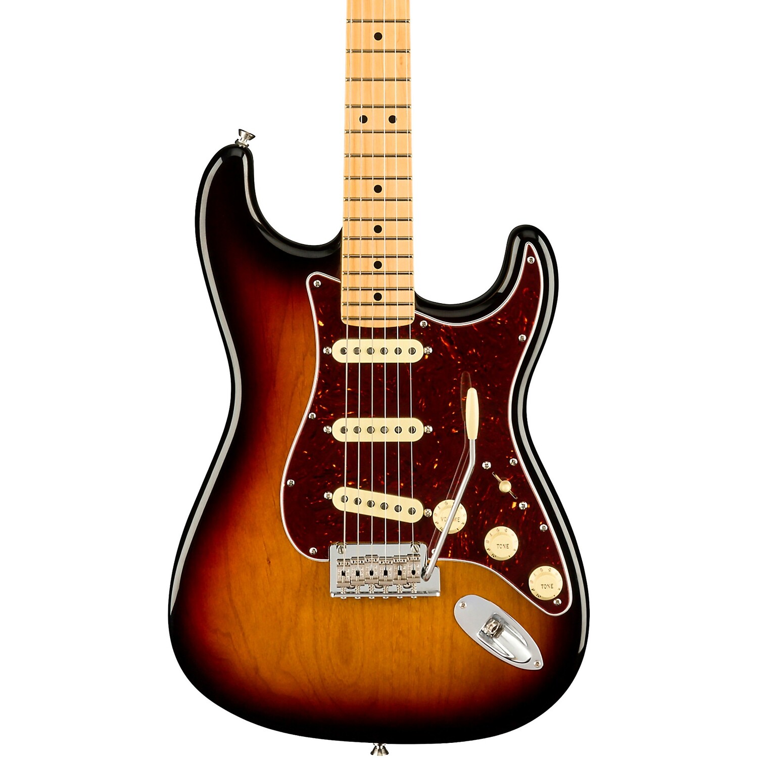 Электрогитара Fender American Professional II Stratocaster с кленовой накладкой, 3 цвета, Sunburst
Электрогитара Fender American Professional II Stratocaster с кленовой накладкой, 3 цвета, Sunburst