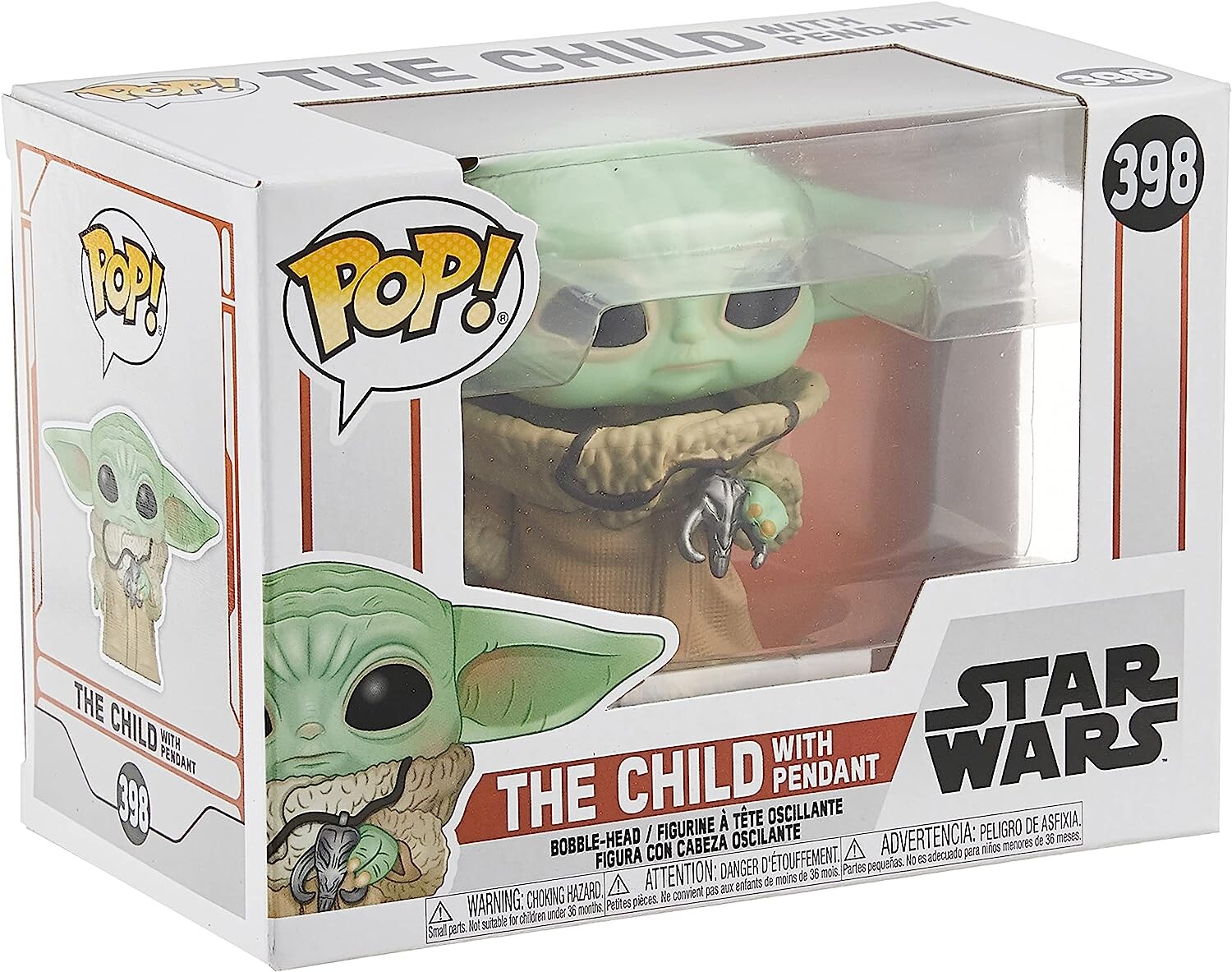 Фигурка Funko POP! Star Wars: The Mandalorian - The Child with Necklace, Fall Convention Exclusive
Фигурка Funko POP! Star Wars: The Mandalorian - The Child with Necklace, Fall Convention Exclusive