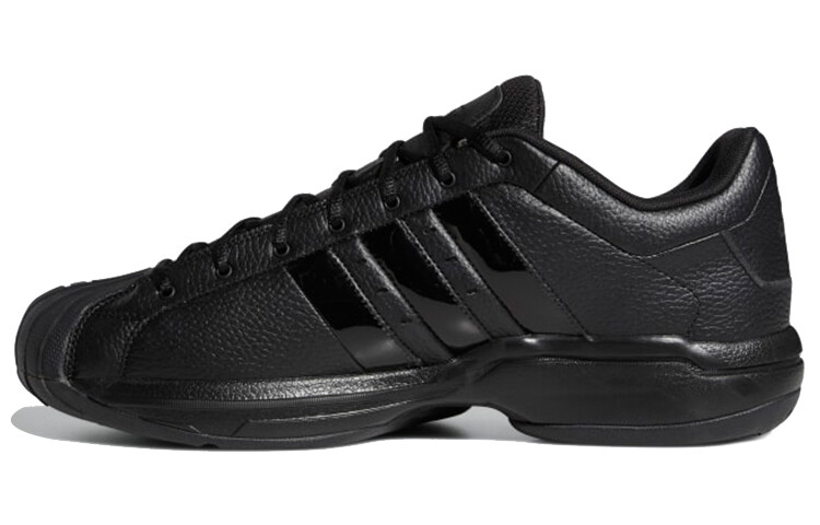 Кроссовки Adidas Pro Model 2G Low Triple, черный 
Кроссовки Adidas Pro Model 2G Low Triple, черный